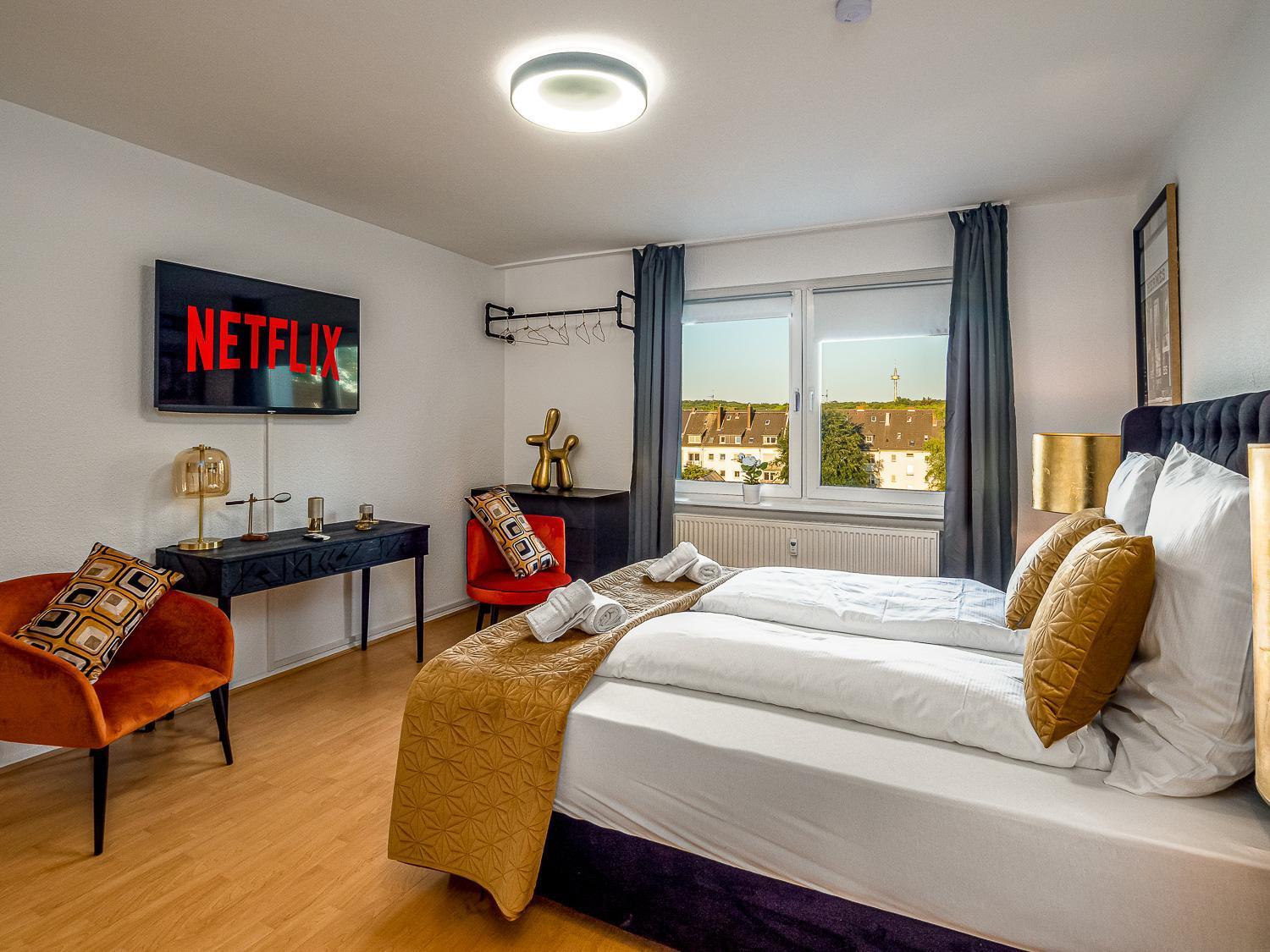Junik Apartments "Am Sternbuschweg" Duisburg Room photo